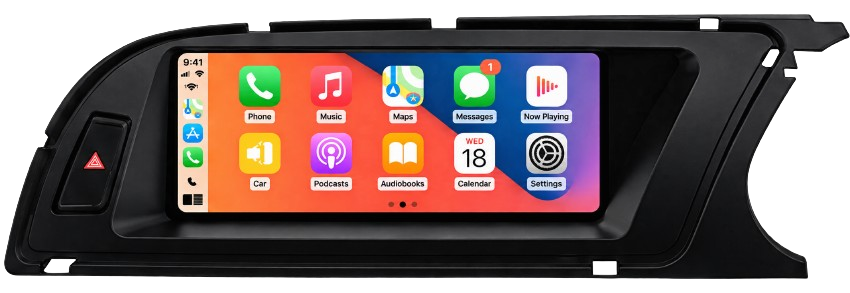 8.8-inch Essential Black Audi CarPlay screen