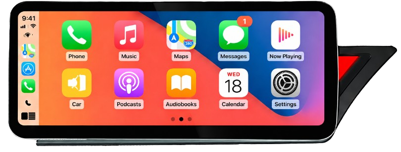 Audi wireless CarPlay and Android Auto touchscreen upgrade