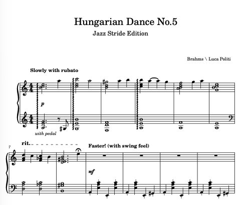 Hungarian Dance No.5