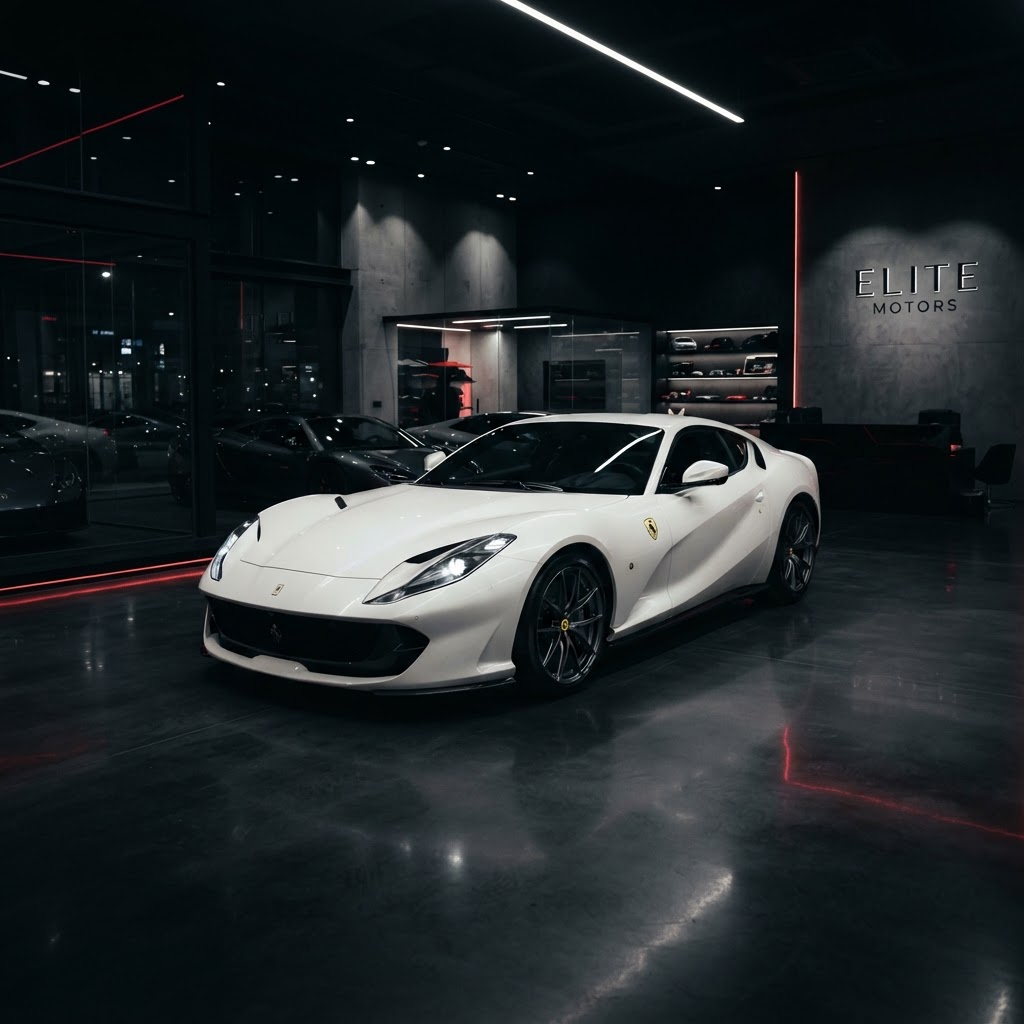 Luxury supercar