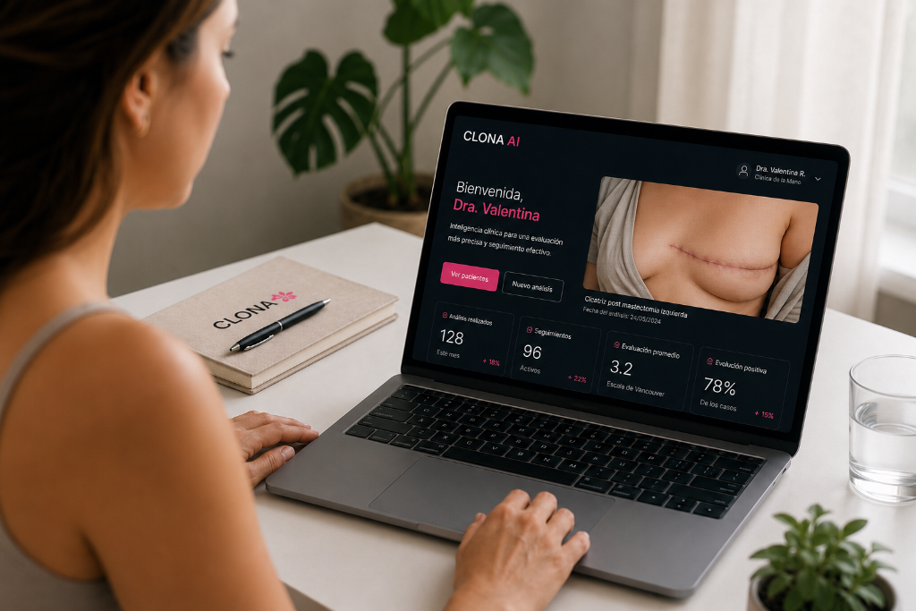 Clona AI - Plataforma clínica