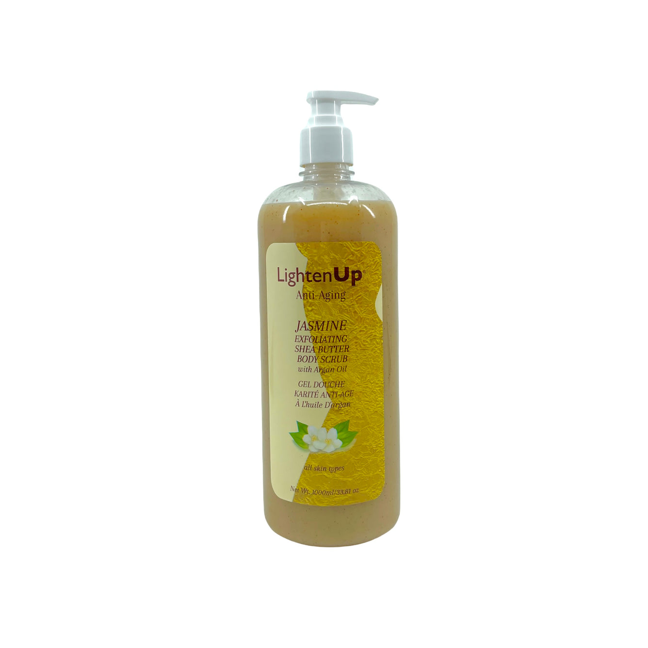 LightenUp Anti-Aging Jasmine Shower Gel 1000ml