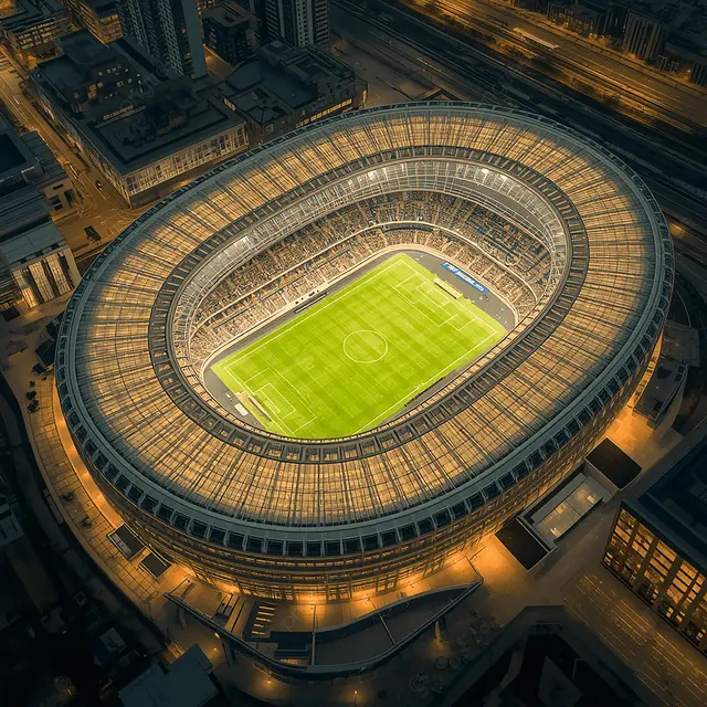 Stadium — high-capacity DAS coverage across bowl and concourse