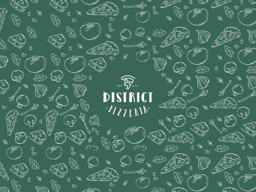 District Pizzeria pattern