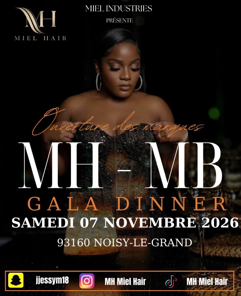 Gala Dinner MH-MB Miel Hair