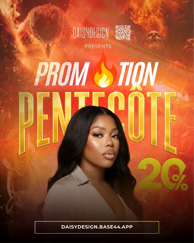 Promotion Pentecôte Daisy Design 20%