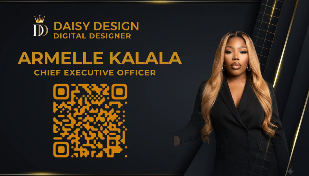 Carte de visite Armelle Kalala CEO