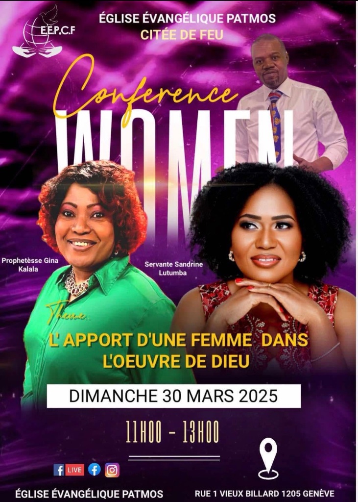 Flyer Conférence Women
