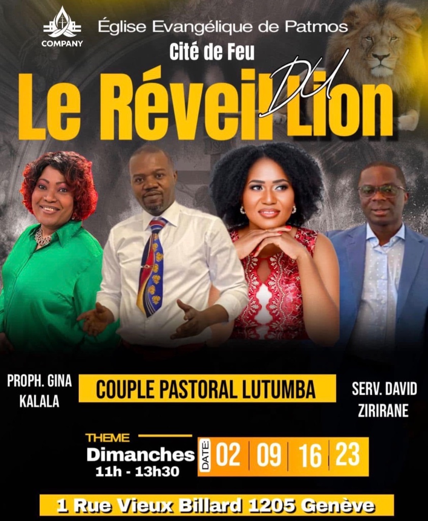 Flyer Le Réveil Du Lion