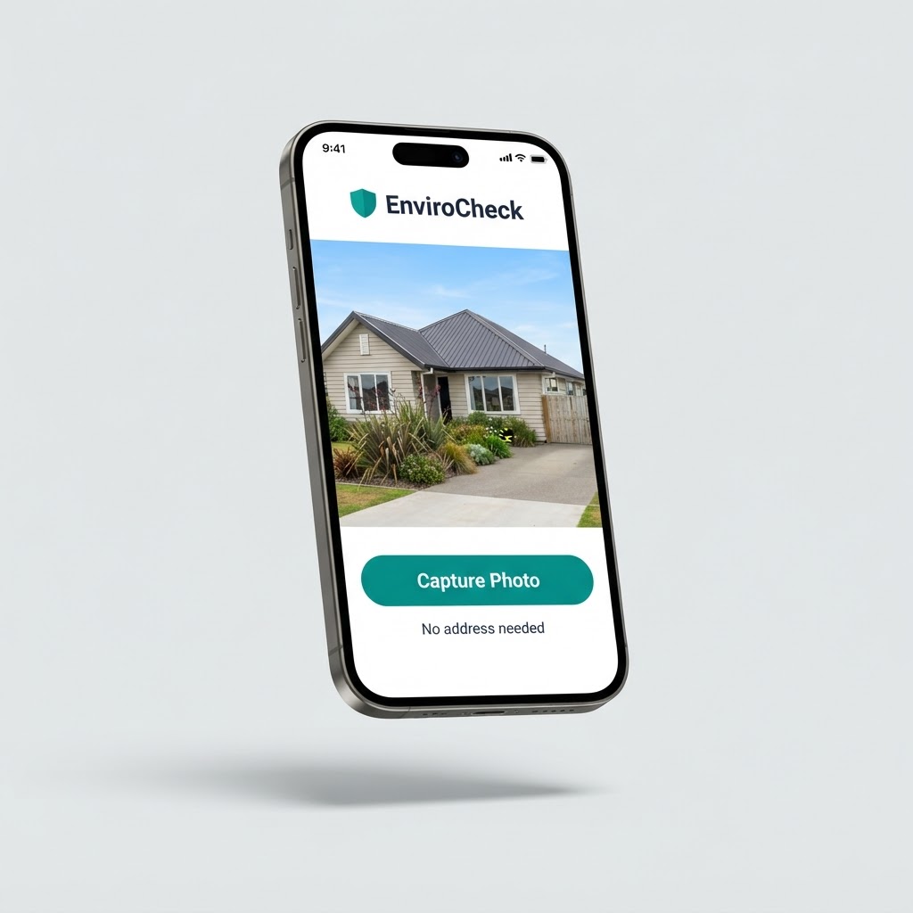 DrugRisk IQ mobile app by Envirocheck — capture and send photos securely