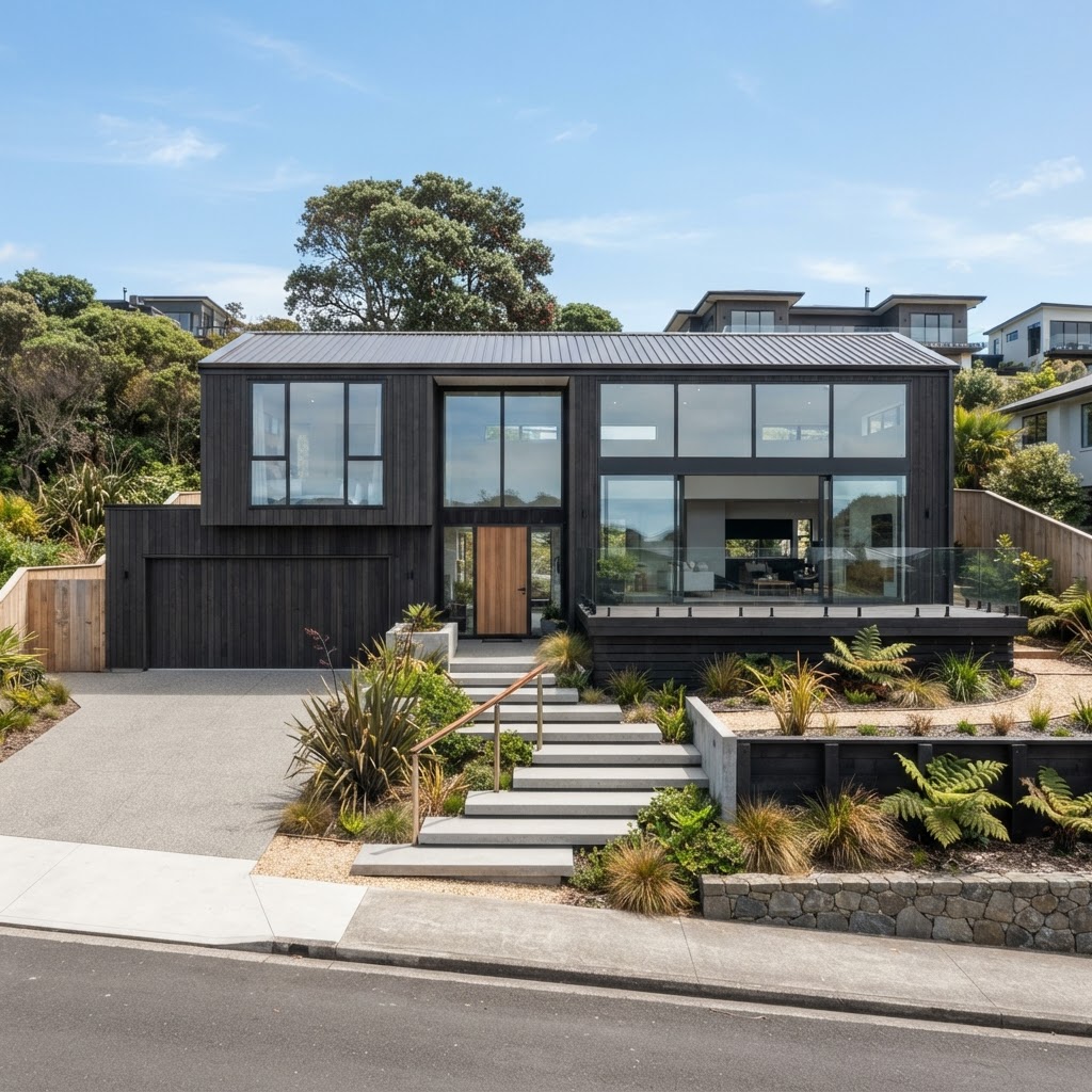 Modern New Zealand home — the type of property screened with pre-purchase meth testing before settlement