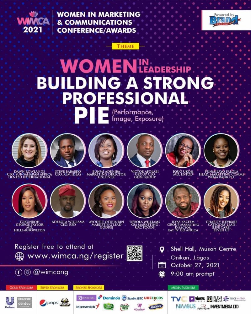 WIMCA 2021 — Women in Marketing & Communications Conference/Awards