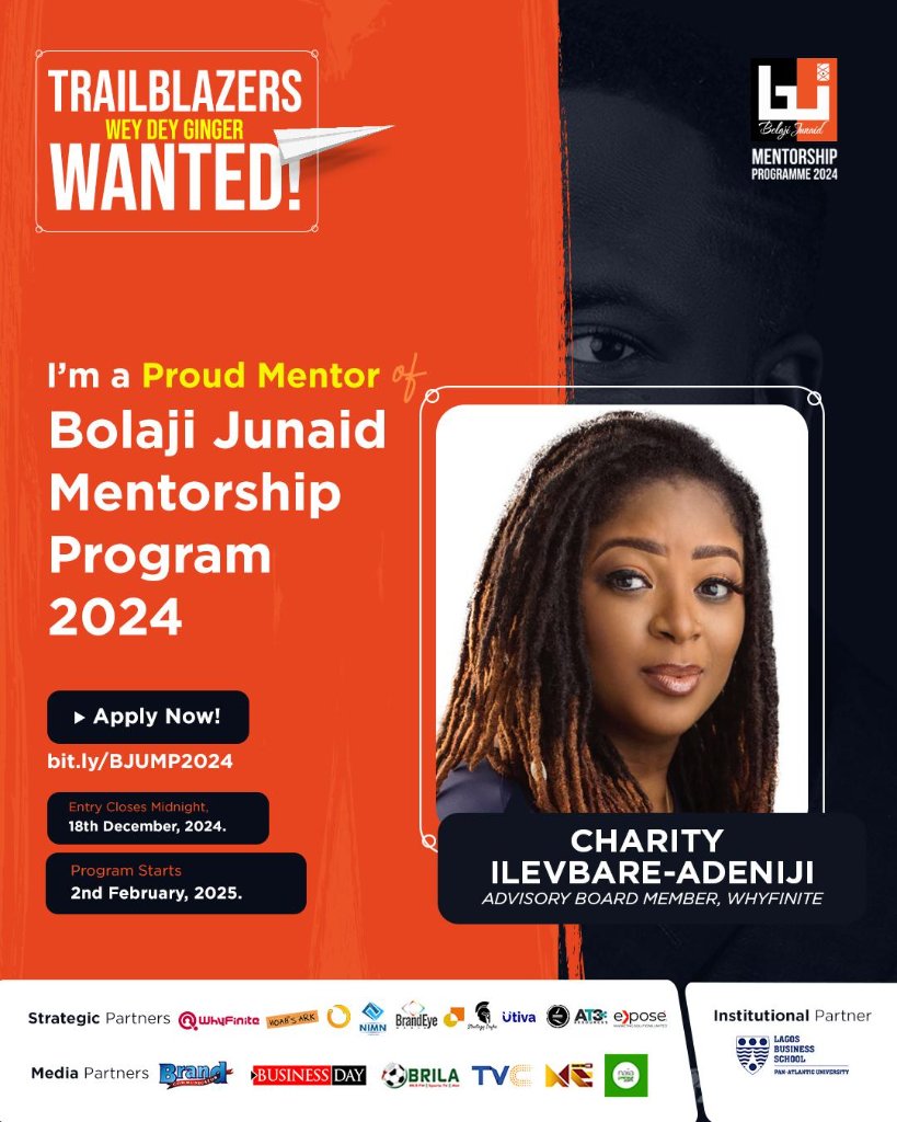 Bolaji Junaid Mentorship Programme (BJuMP) — Mentor & Guest Lecturer