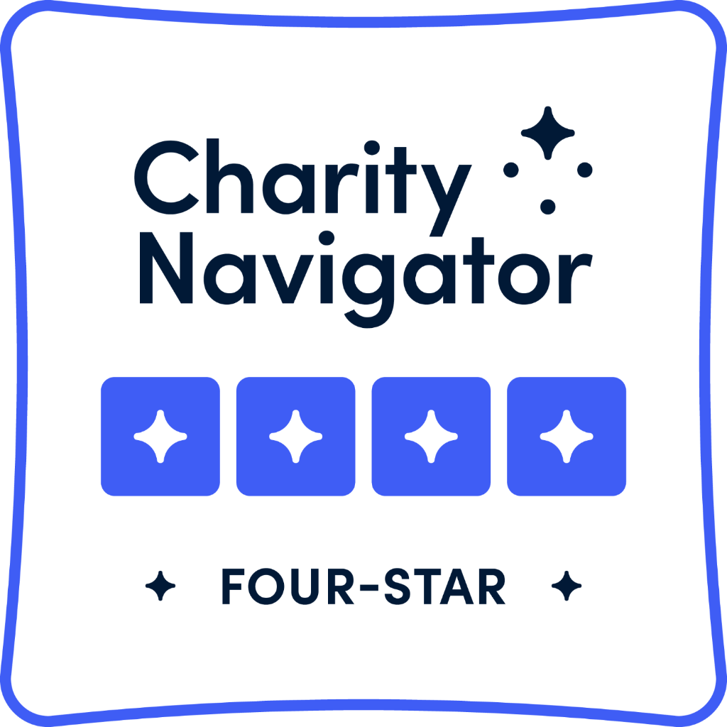 Charity Navigator 4-Star Rated