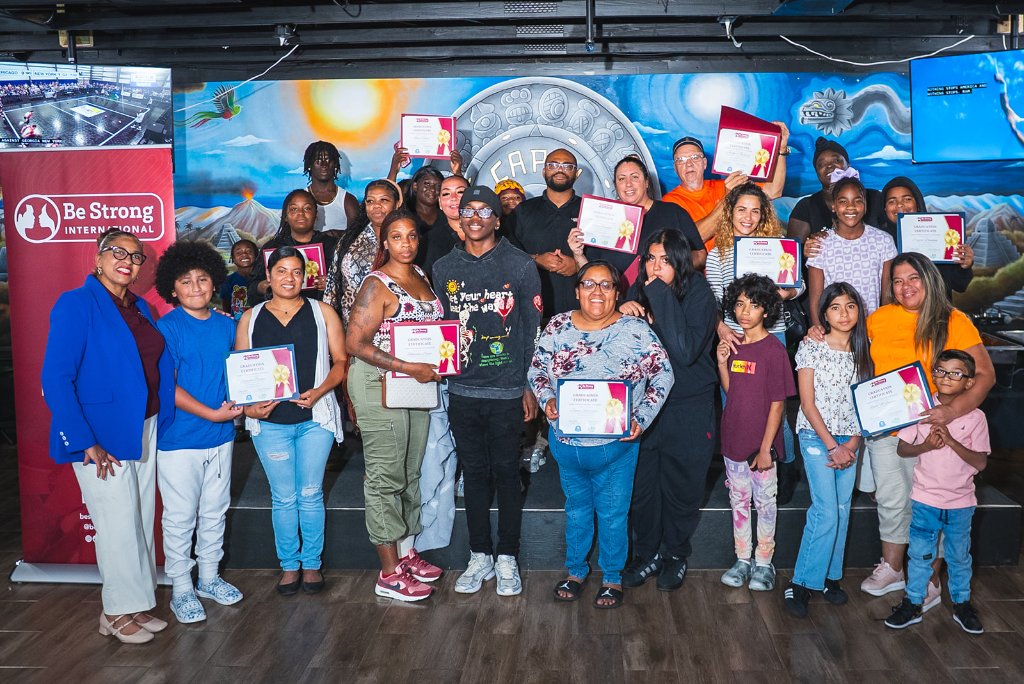 Be Strong International family graduation celebration