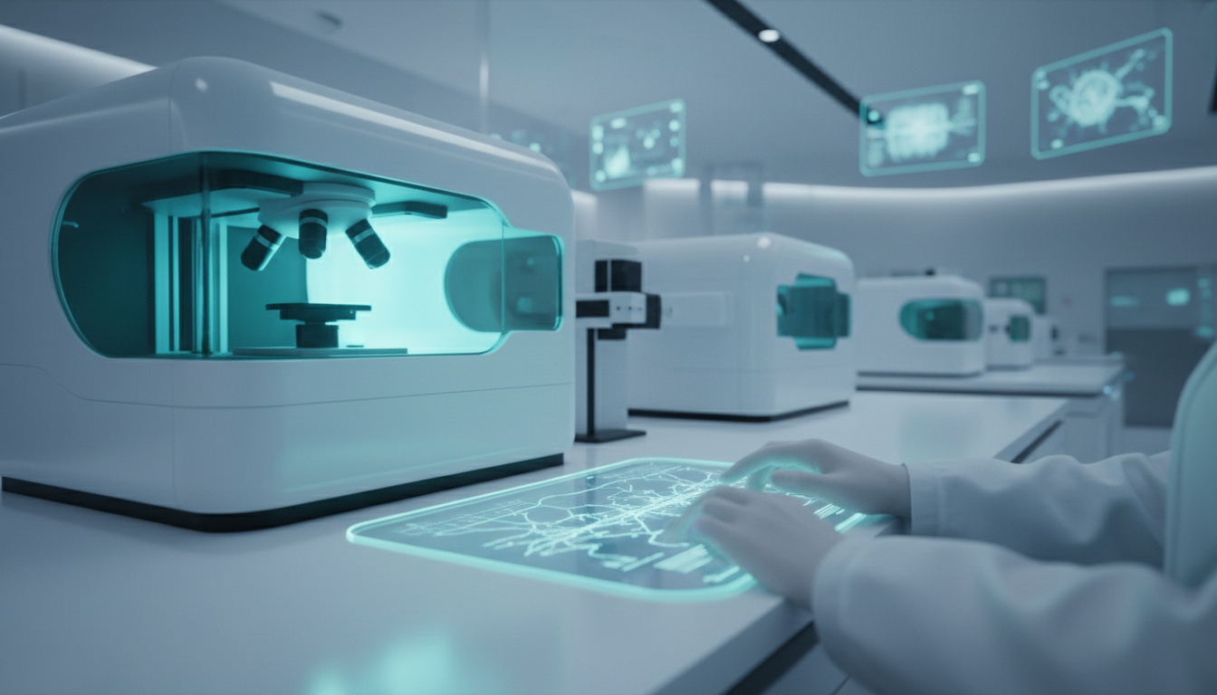 Modern medical laboratory