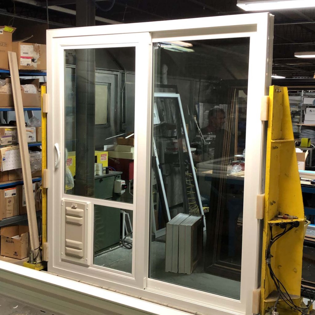 Sliding Door with Pet Door - Westfield, IN