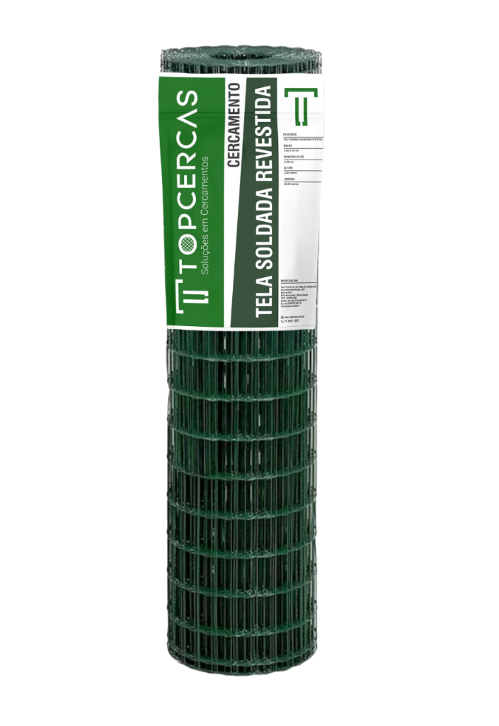 Tela Soldada Revestida PVC