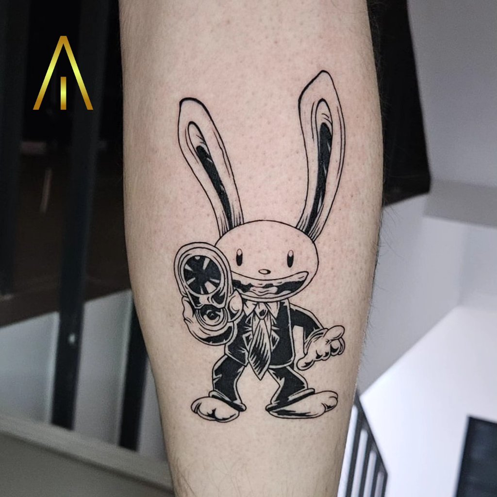 Blackwork tattoo Chiang Mai Artisan Ink