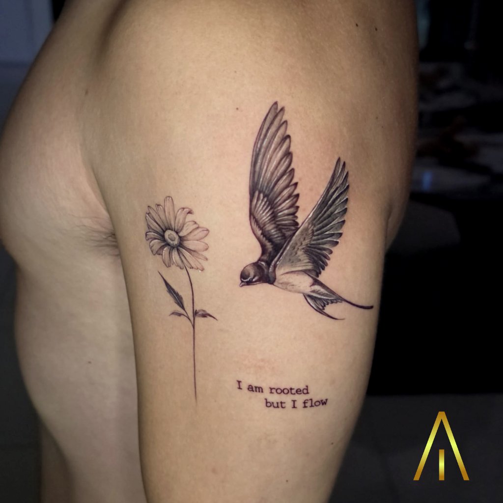Black and grey tattoo Chiang Mai — Artisan Ink