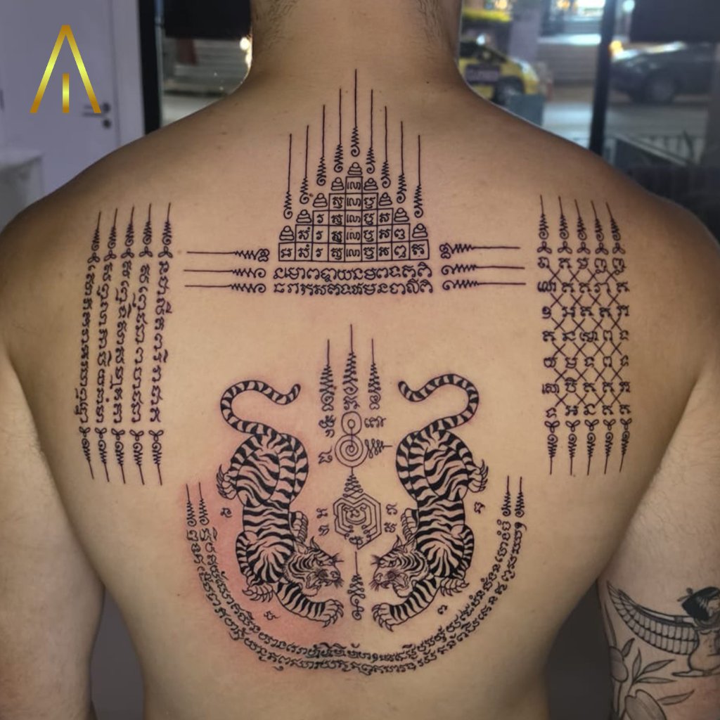 Sak Yant tattoo Chiang Mai — Artisan Ink