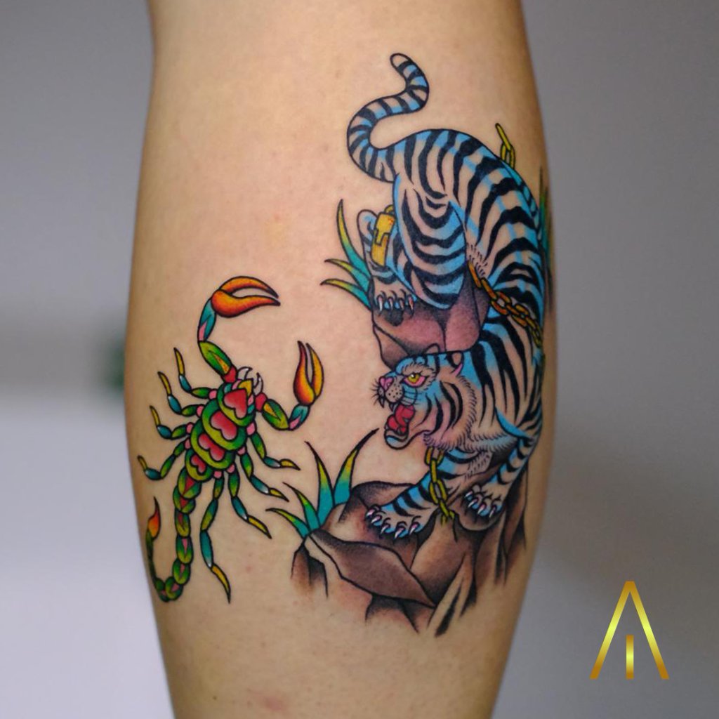 Colour tattoo Chiang Mai