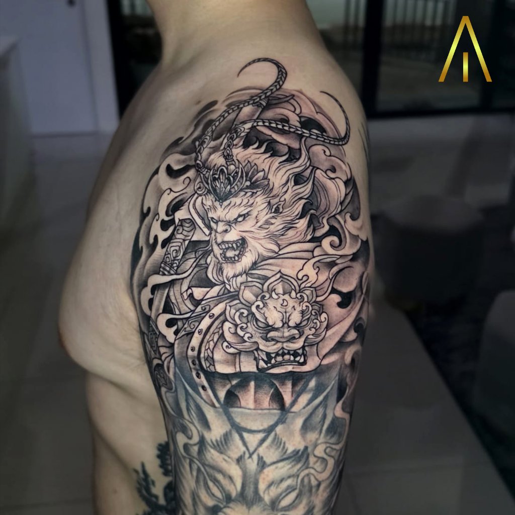 Japanese tattoo artwork by Artisan Ink Chiang Mai