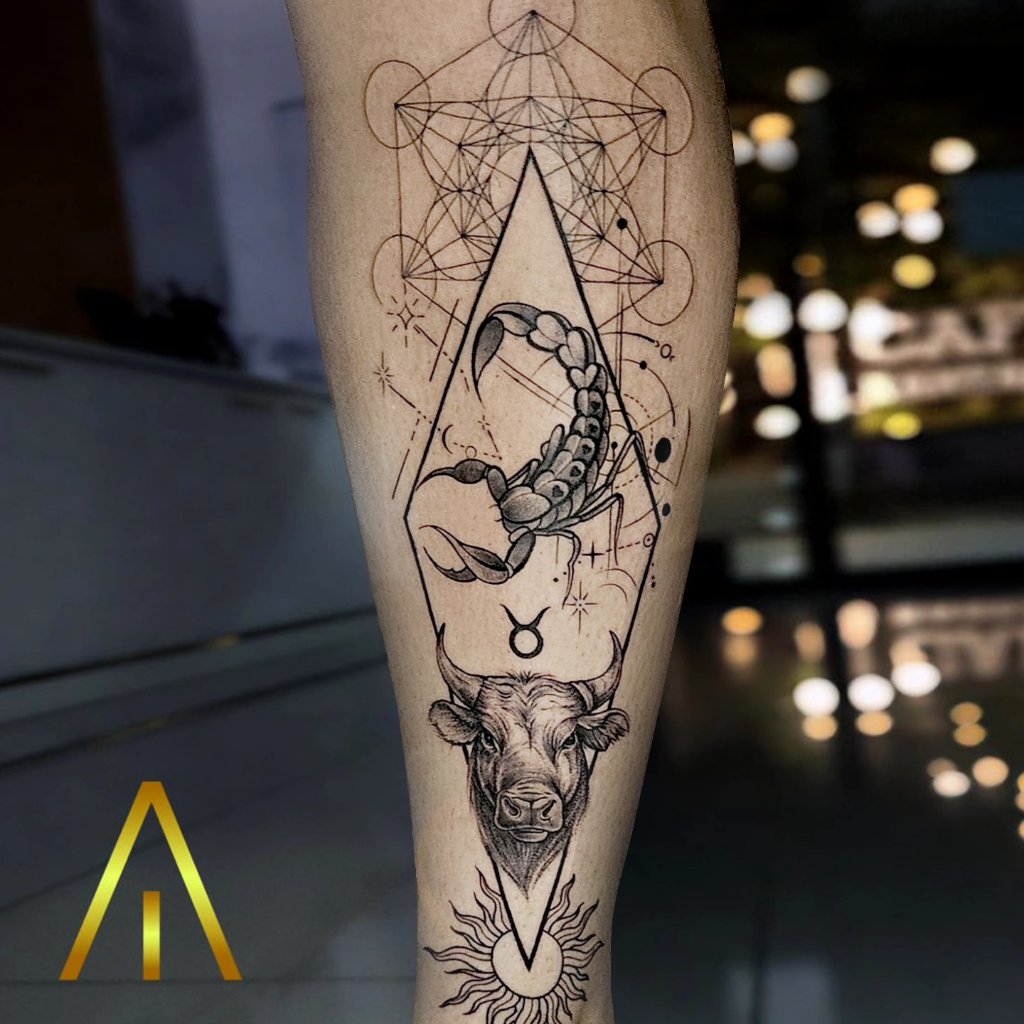 Fine line tattoo Chiang Mai Artisan Ink