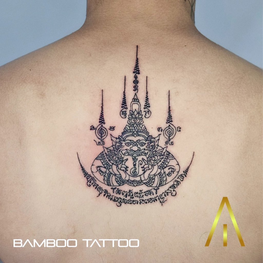 Sak Yant tattoo Chiang Mai Artisan Ink