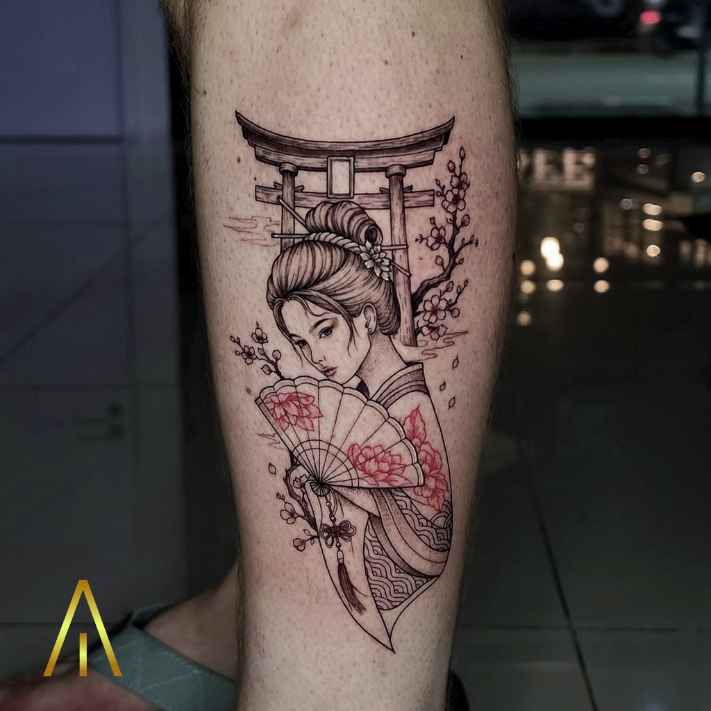 Fine line tattoo Chiang Mai Artisan Ink