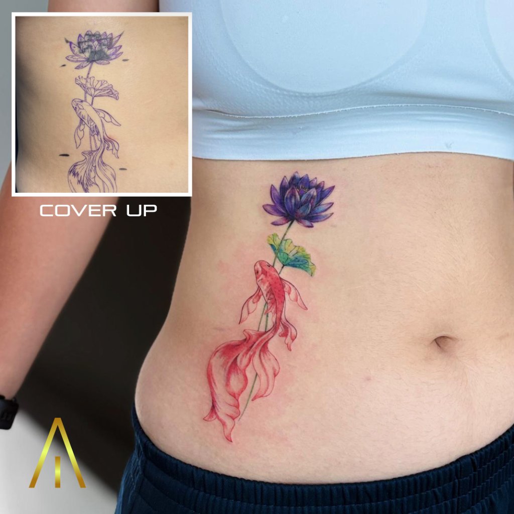 Cover up tattoo Chiang Mai — Artisan Ink