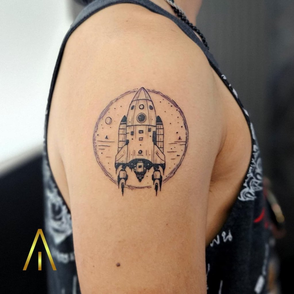 Minimal tattoo Chiang Mai Artisan Ink