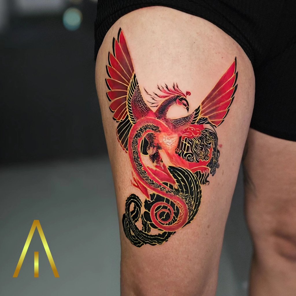 Colour tattoo Chiang Mai Artisan Ink