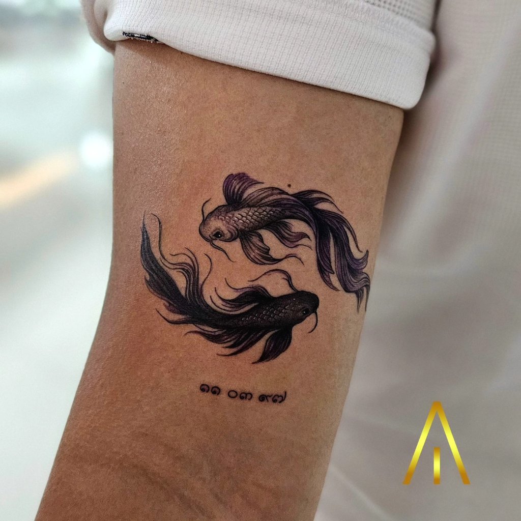Blackwork tattoo Chiang Mai Artisan Ink