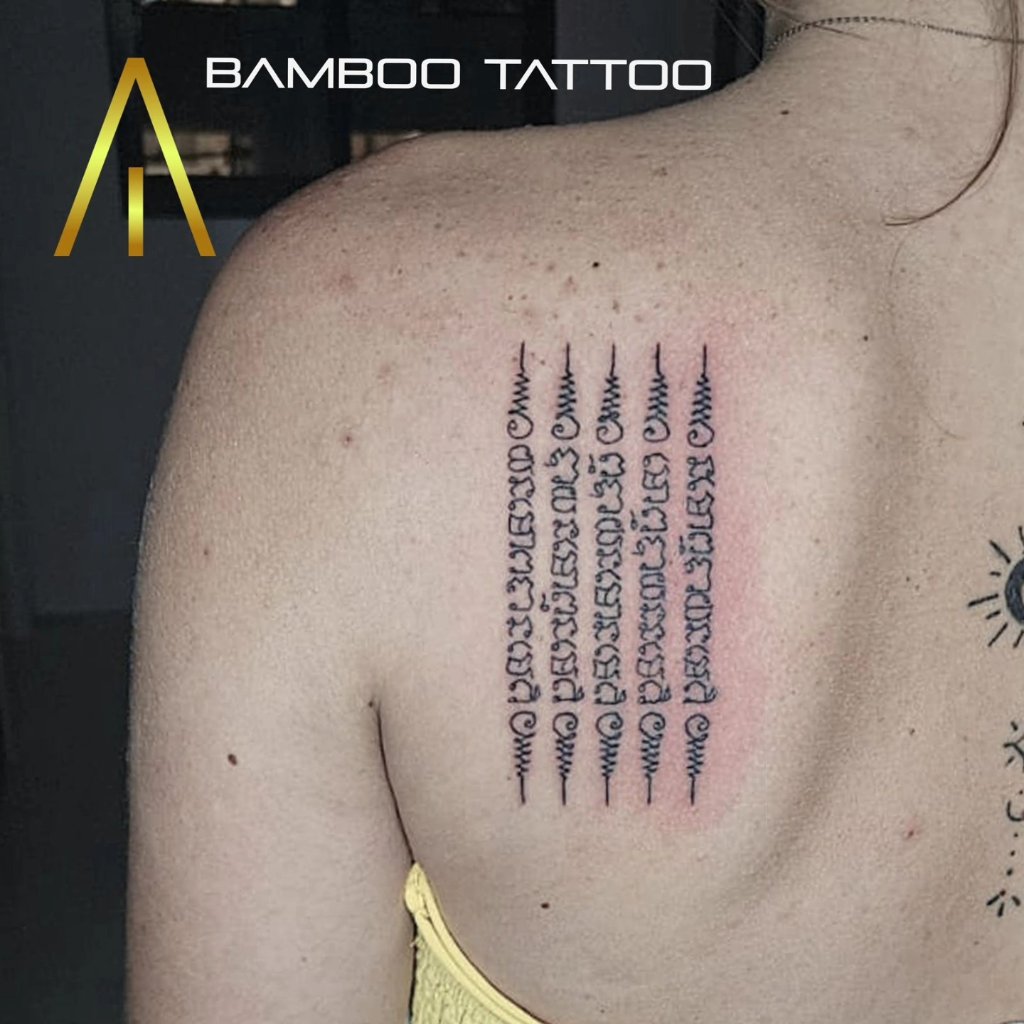Sak Yant tattoo Chiang Mai Artisan Ink