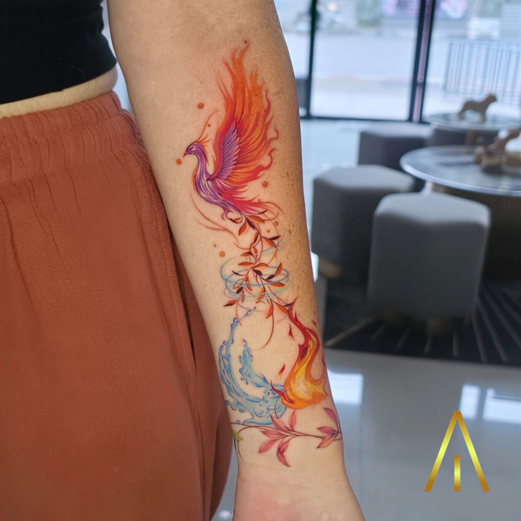 Colour tattoo Chiang Mai