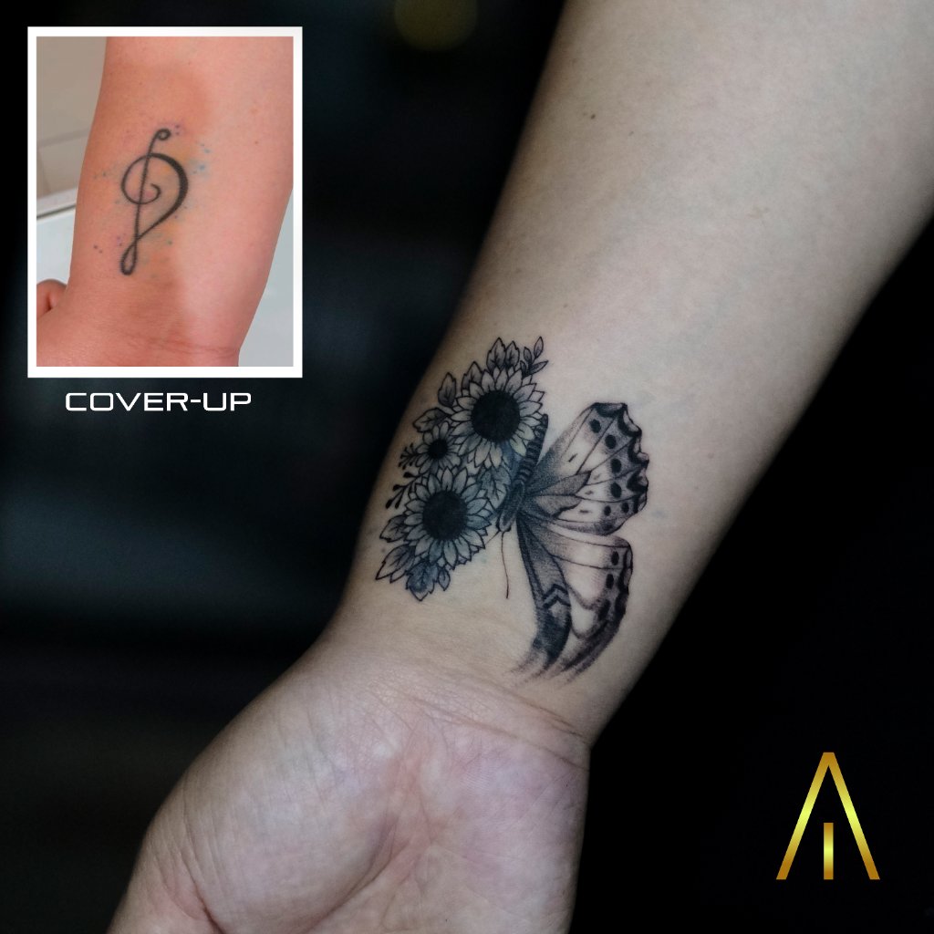Cover up tattoo Chiang Mai Artisan Ink