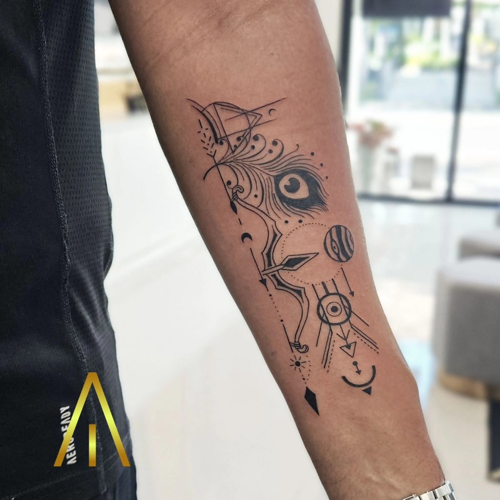 Fine line tattoo Chiang Mai Artisan Ink