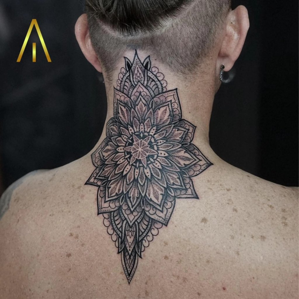 Jean Polynesian geometric tattoo Chiang Mai
