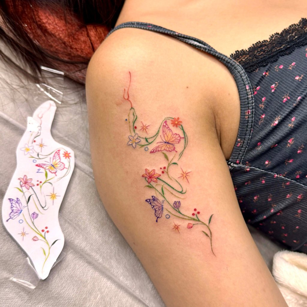 Miaa colour tattoo Chiang Mai