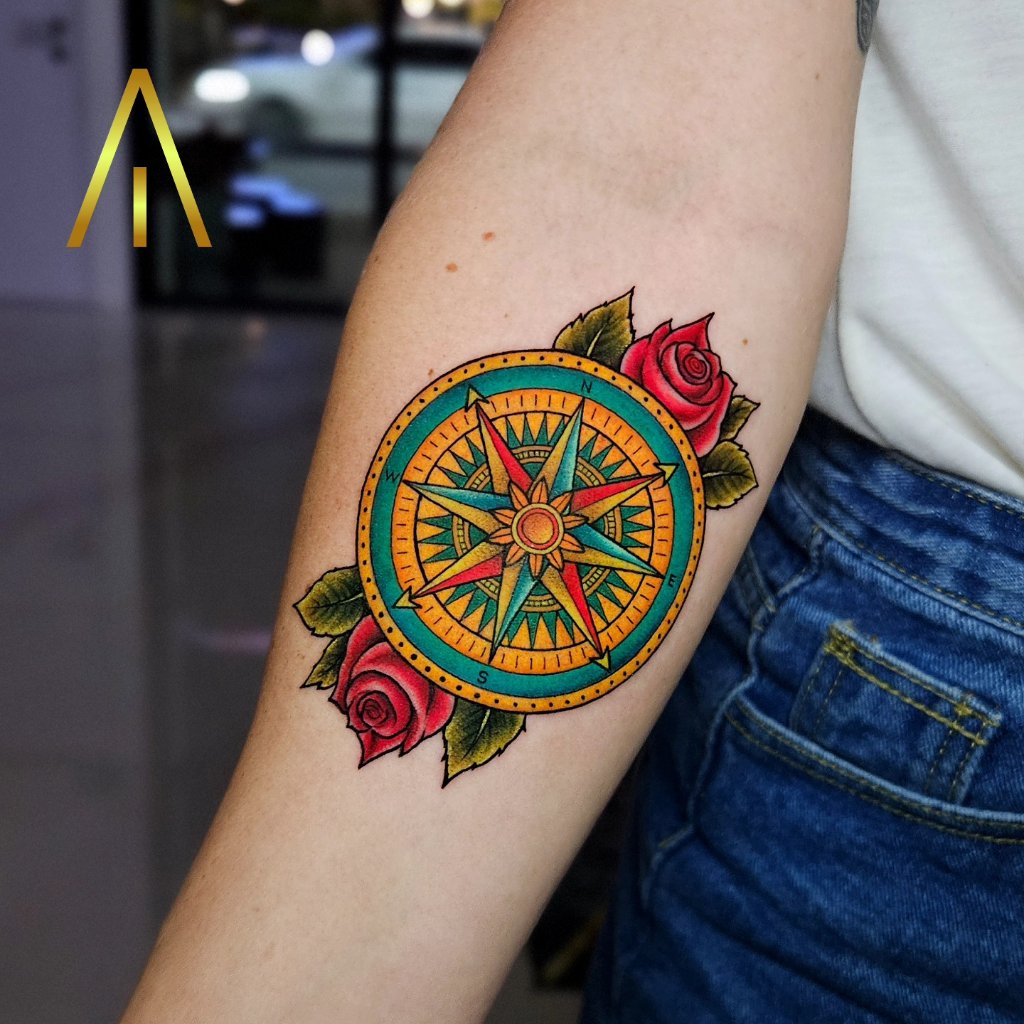 Colour tattoo artwork by Artisan Ink Chiang Mai