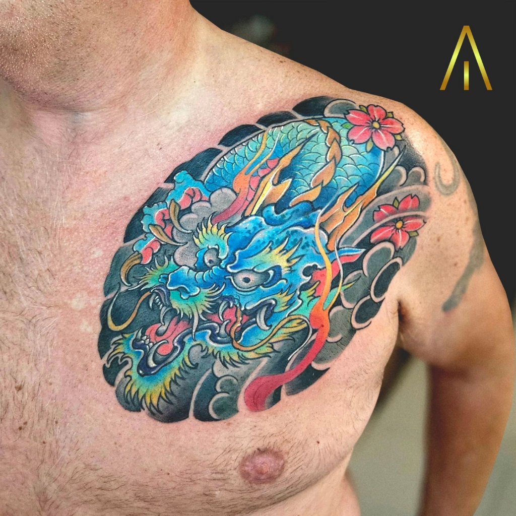 Japanese tattoo Chiang Mai Artisan Ink