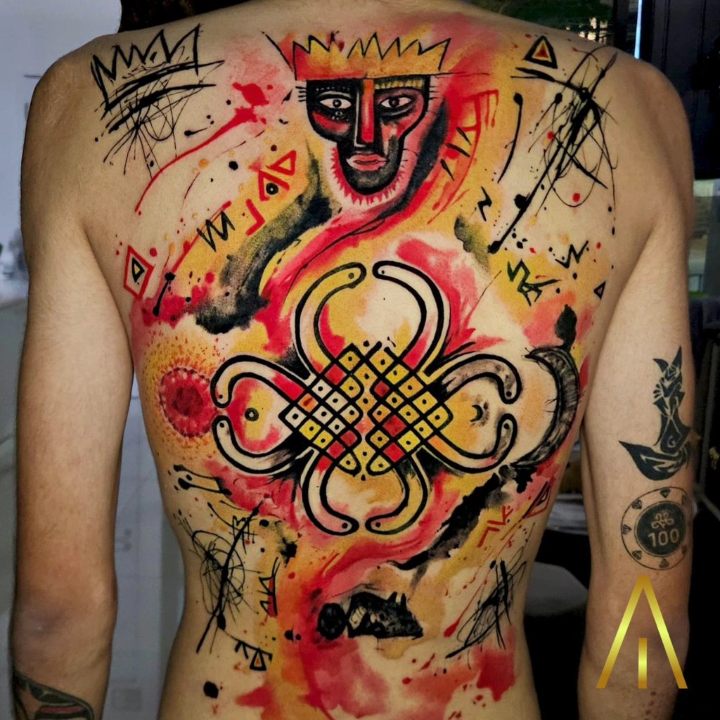 Colour tattoo Chiang Mai Artisan Ink