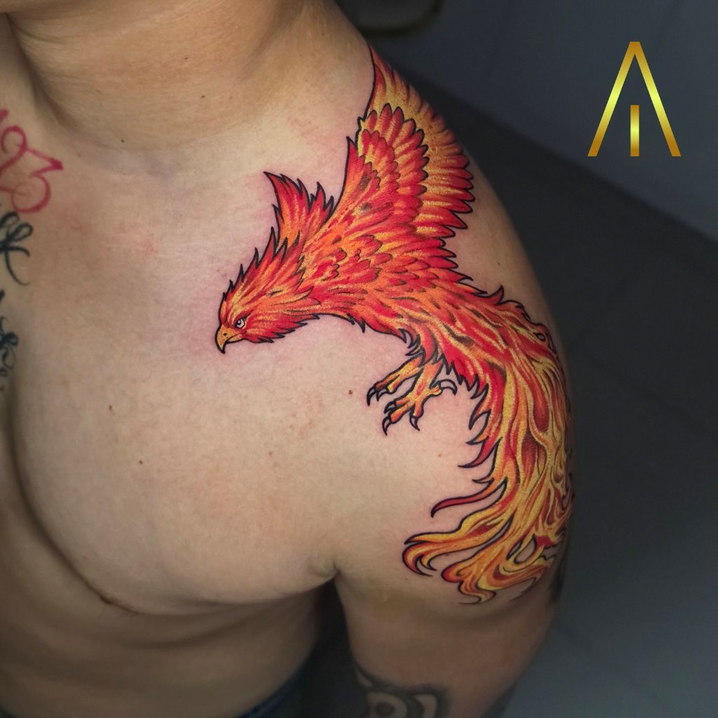Katie colour tattoo Chiang Mai