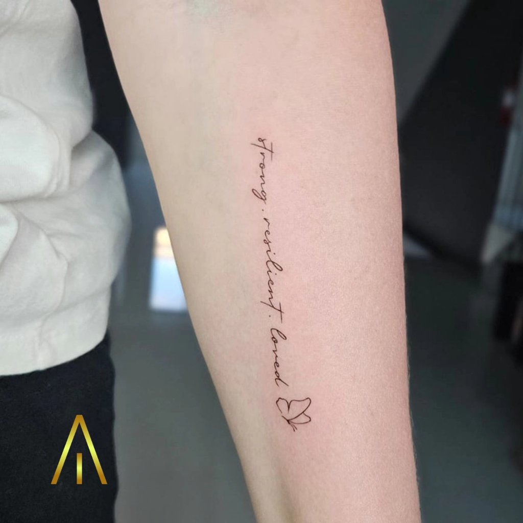 Fine line tattoo Chiang Mai Artisan Ink