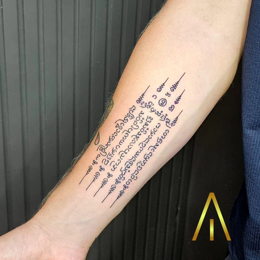 Sak Yant tattoo Chiang Mai Artisan Ink