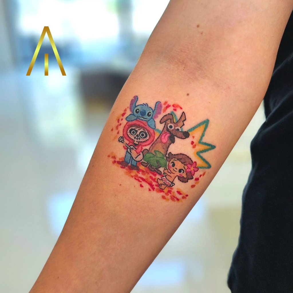 Colour tattoo Chiang Mai Artisan Ink