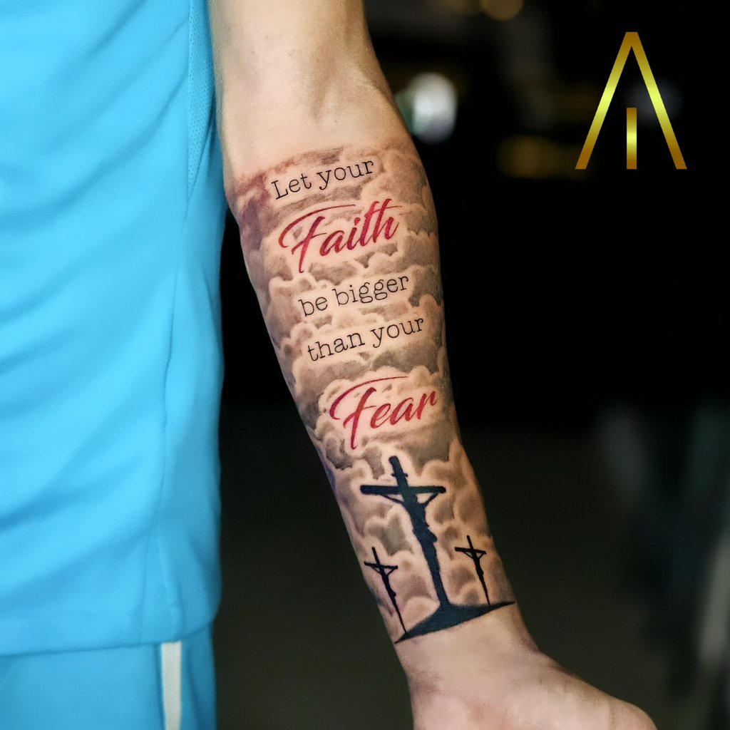 Black and grey tattoo Chiang Mai Artisan Ink