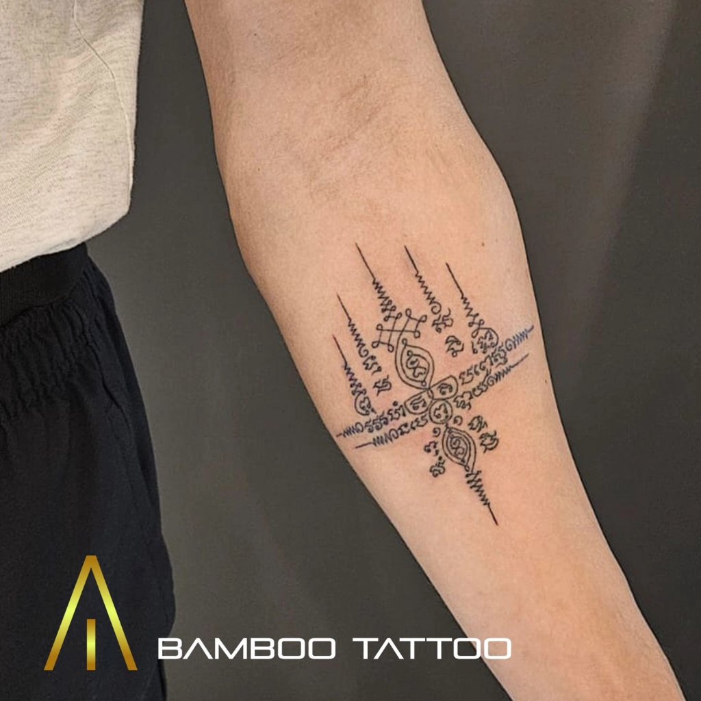 Sak Yant tattoo Chiang Mai Artisan Ink