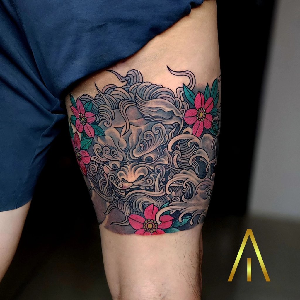 Japanese tattoo Chiang Mai Artisan Ink